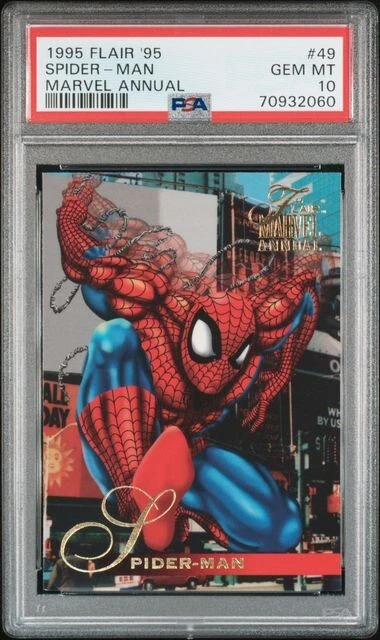 1995 Flair Marvel Annual #49 Spider-Man PSA 10 Gem Mint