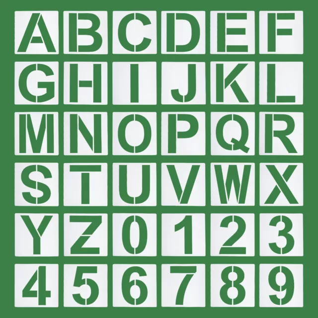 8 INCH LETTER Stencils Number Stencils, Alphabet Templates Numbers