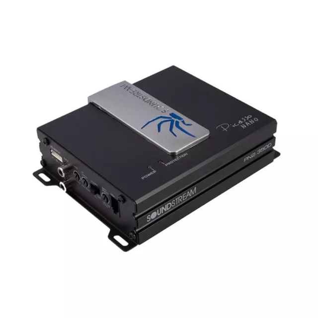 Soundstream Pn2.350D 2-Channel 350W Rms Picasso Nano-Series Class-D Amplifier