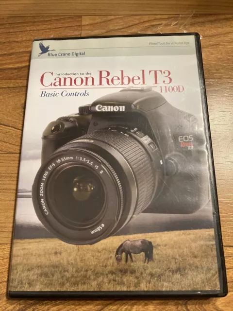 Blue Crane Digital - Introduction to the Canon Rebel T3/1100D Basic Controls DVD