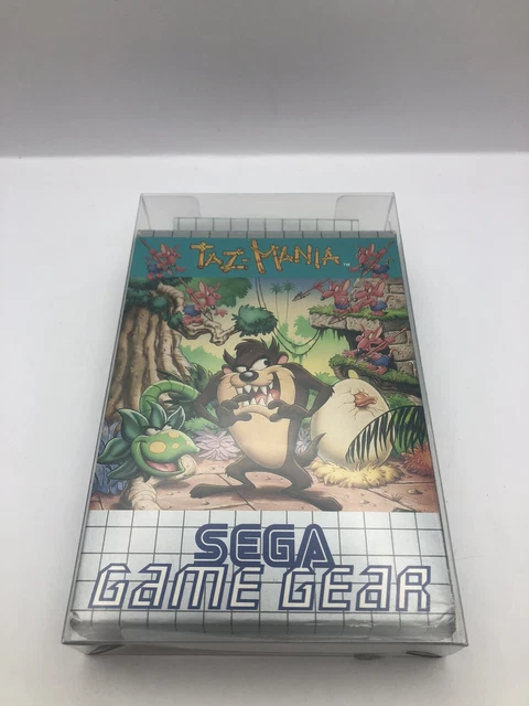 Notice / Manuel D'instructions Pour Le Jeu Taz-Mania Sur Sega Game Gear - Version PAL - En Bon état