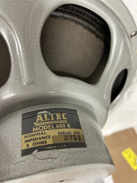 Altec hotsell 600b speaker