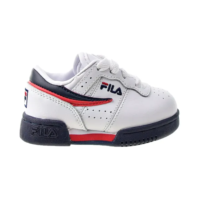 Fila Original Fitness Toddlers' Shoes White-Navy-Red 7VF80105-150