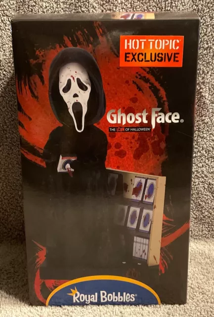 Royal Bobbles Scream Ghost Face VHS Store Bobblehead Hot Topic Exclusive Sealed