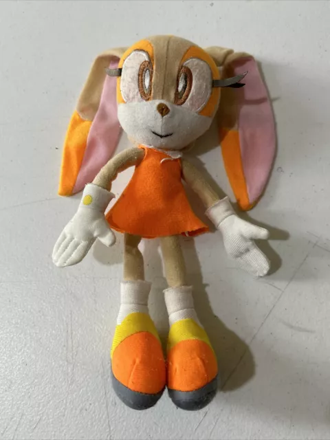 SONIC The HEDGEHOG PLUSH - fist hand plush 10 AUTHENTIC SEGA