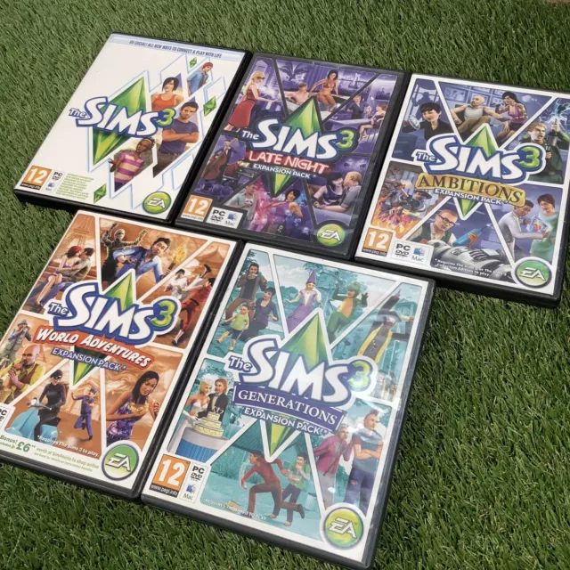 Sims 3 Stck./Mac Spiele Erweiterung Add On Bundle - Late Night Ambitionen Generationen