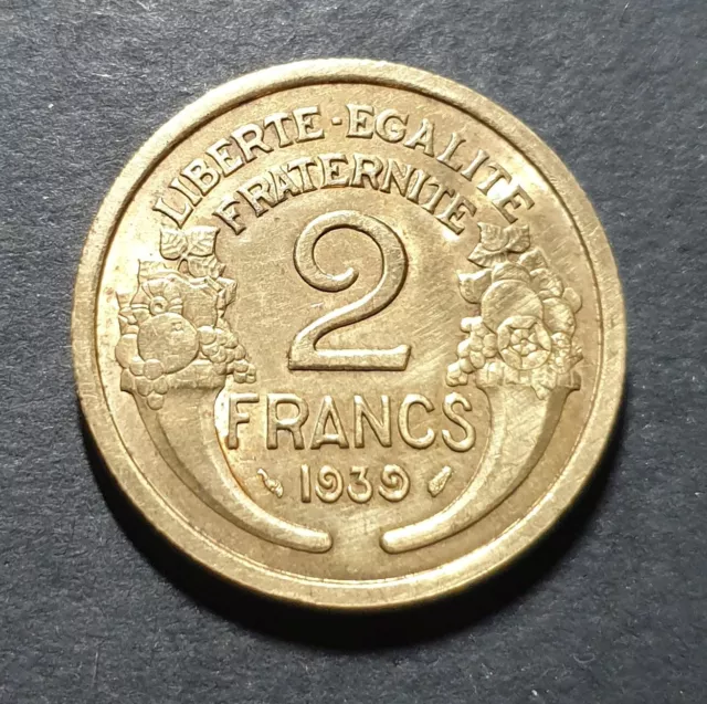 2 Francs Morlon 1939  "Livraison : Gratuit"