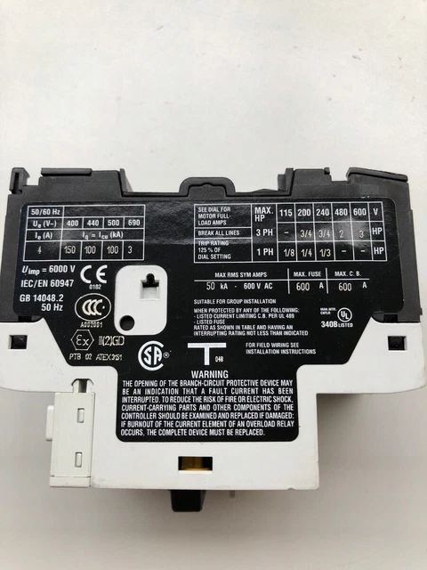 Motor circuit breaker Moeller PKZM0-4 2.5-4A /#Z D1KR 5808