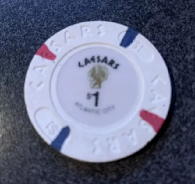 CAESARS $1.00 Casino Chip Atlantic City New Jersey NJ