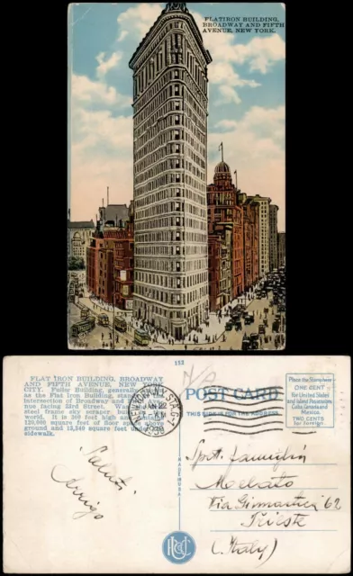 Manhattan-New York City 5th Avenue Fifth Avenue Flatiron Building 1930