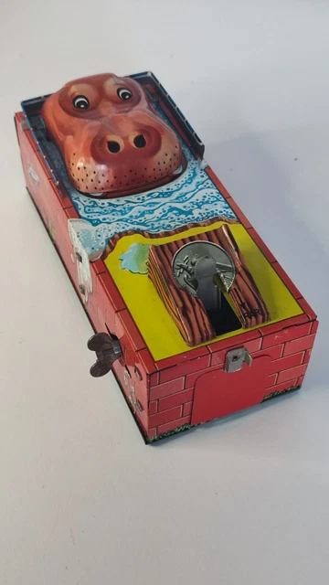JOUET ANCIEN MECANIQUE en tole lithographiée voiture 1930's CR Charles Rossignol EUR 317,00 - FR