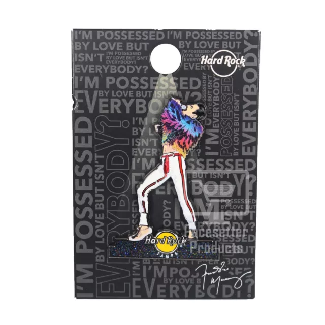 NEW Freddie Mercury Queen Possessed by Love Hard Rock Tampa Pin Badge