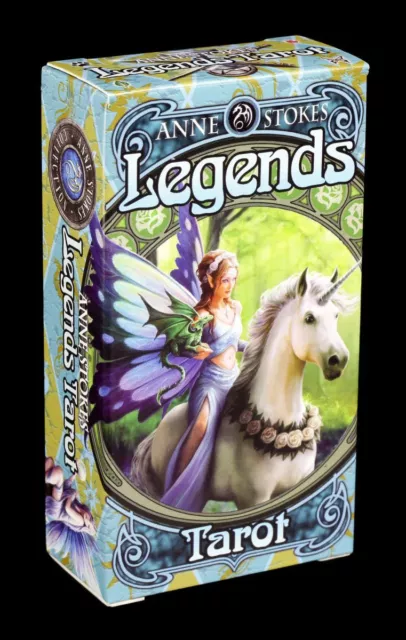 Tarotkarten - Anne Stokes Legends - Fantasy Gothic Elfen Tarot Orakel Karten