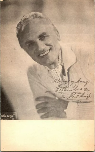 Vtg Advertising Postcard - Arthur Tracy Actor/Singer Appearing at Living Room NY
