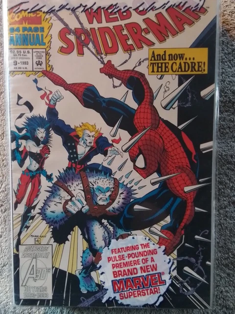 1993 Marvel Comics "Web Of Spider-Man" Issue #5 Annual Vintage Comic Book