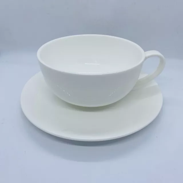 Maxwell & Williams Cashmere Tea Cup and Saucer White