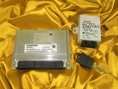 BMW 3er 5er x5 e46 e39 e53 2.5i 3.0i m54 ECU Set DME ms43 SME CENTRALINA 