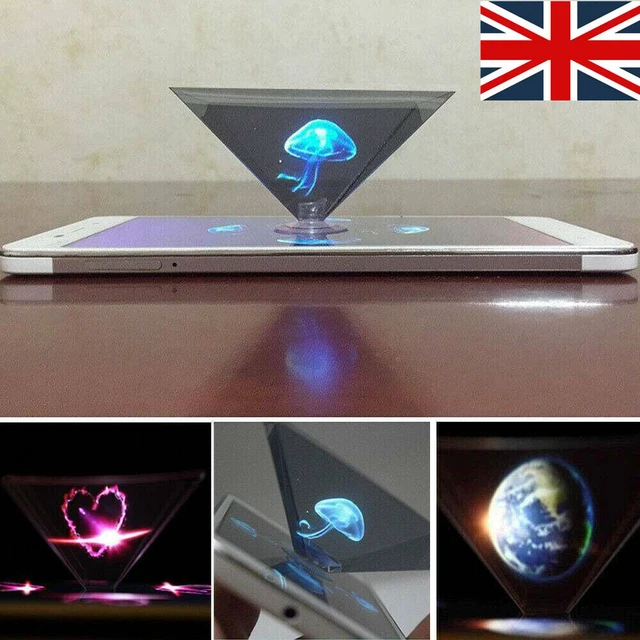 NEW HOLOGRAPHIC PROJECTOR Mobile Smart Phone Hologram 3D For