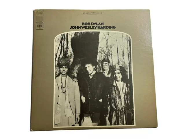 Bob Dylan John Wesley Harding Columbia USA Early Stereo Pressing Vinyl VG+ / VG