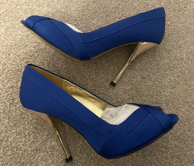 Ted baker sales blue satin shoes