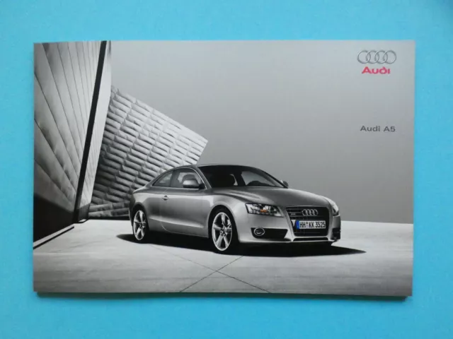 Prospekt / Katalog / Brochure Audi A5 Coupe - 03/07