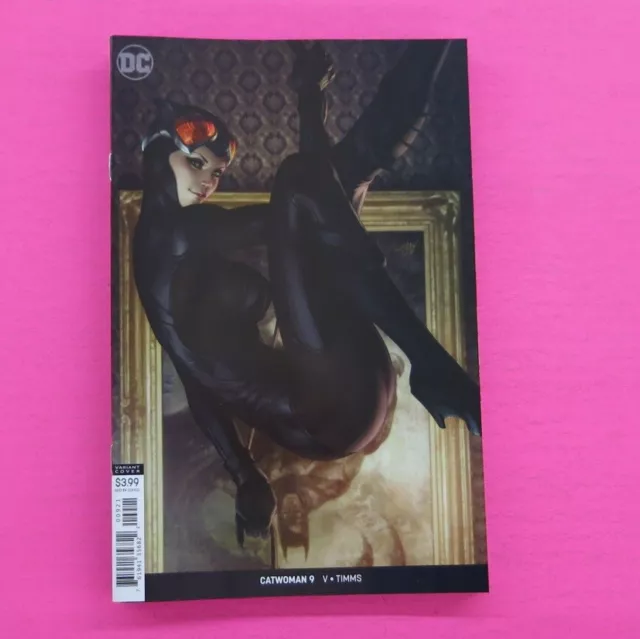 CATWOMAN # 9 COMIC STANLEY ARTGERM LAU Variant  COVER DC 2018