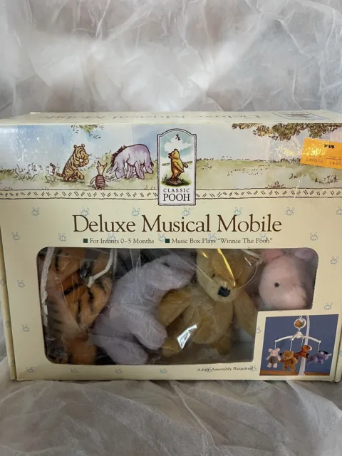 Classic Winnie the Pooh Deluxe Musical Mobile
