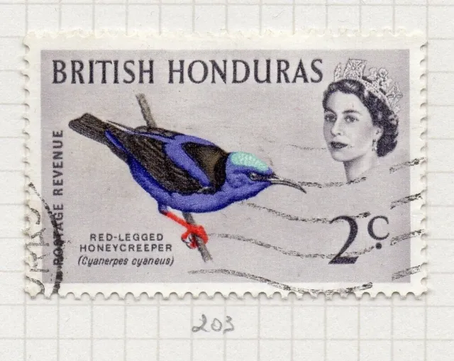 British Honduras 1962 Issue Fine Used 2c. Birds NW-207863