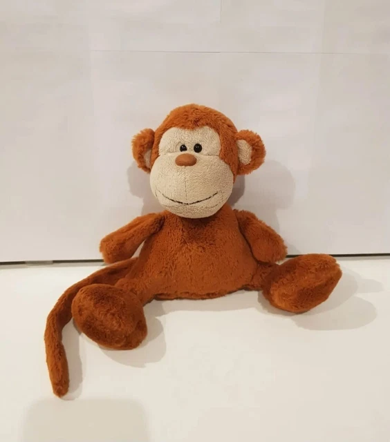 JELLYCAT BOPPITY BOING Monkey 8" Soft Toy Plush Comforter J1852 WITH