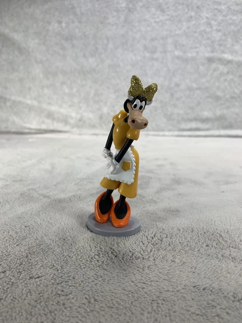Disney Store Clarabelle Cow Yellow Dress Figure PVC Minnie Mouse Cake Topper
