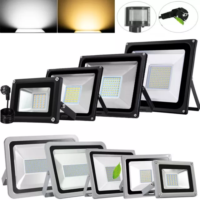 LED Fluter 20W 30W 50W 100W 200W 300W 500W Außen Strahler Scheinwerfer Flutlicht