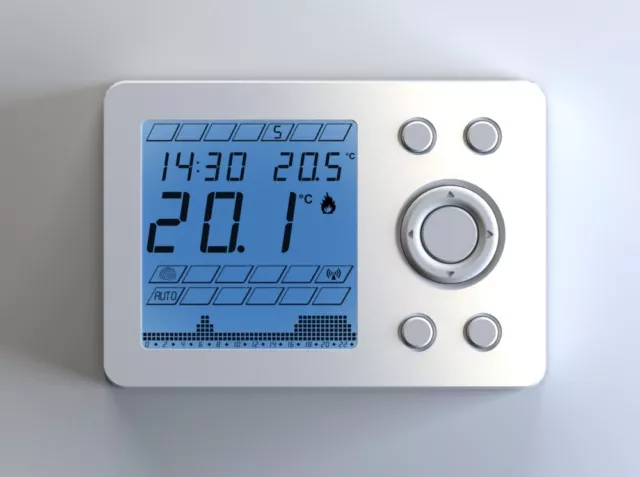 Imit Thermostat Programmable Électronique Techno Wpt Hebdomadaire Numérique