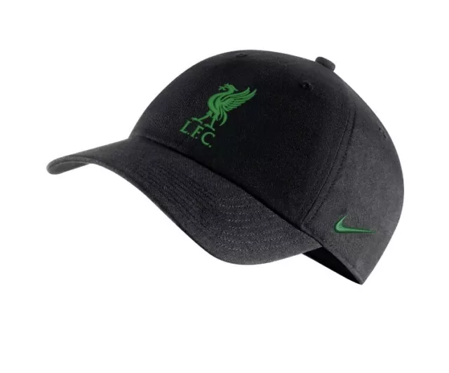 Liverpool Nike Campus Adjustable Hat - Black Liverpool Nike Campus Adjustable Hat - Black