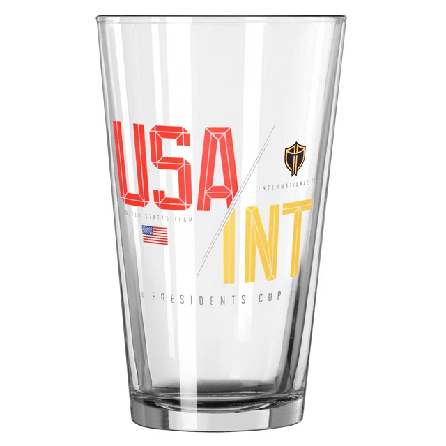 2024 PRESIDENTS CUP Team USA vs. International Team Pint Glass 19.99