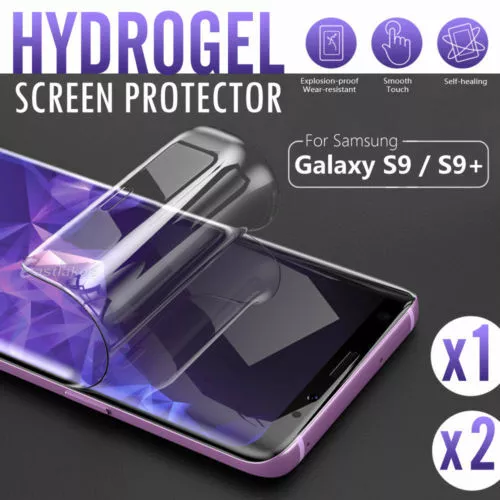 For Galaxy S8 S9 S9 Plus Flex Full Coverage CLear Soft TPU Screen Protector