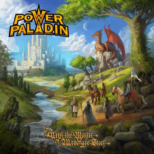 Power Paladin 'With the Magic of Windfyre Steel' LP Red White Vinyl - NEW