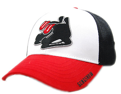 Gongshow Hockey Tongues a Flopping Meshback Snapback Adjustable Hockey Cap Hat