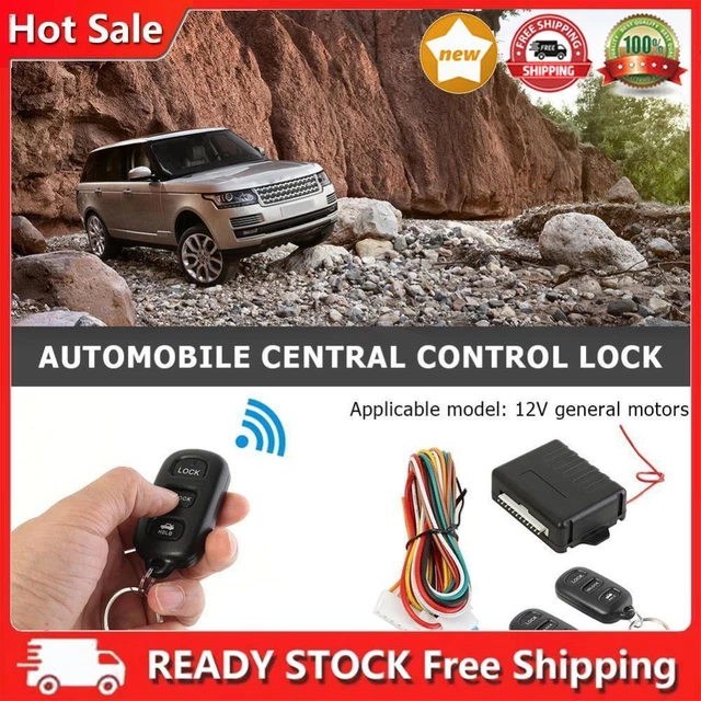 Universal Car Remote Central Door Lock Kit Keyless Entry Alarm System 410/T126