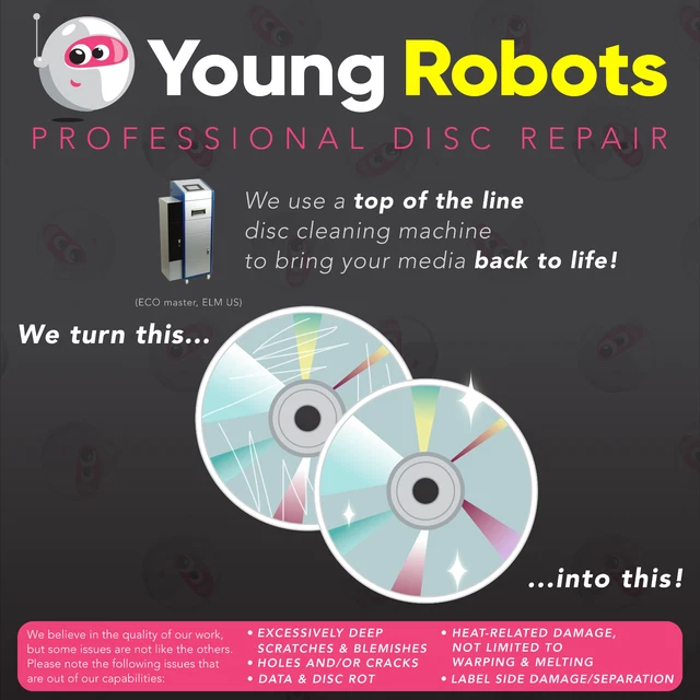 150 VIDEO GAME, Gamecube, CD DVD BluRay Disc Repair Service Remove