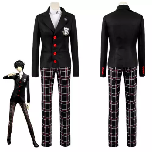 Persona 5 Joker Protagonist Akira Kurusu Ren Amamiya Cosplay Costume