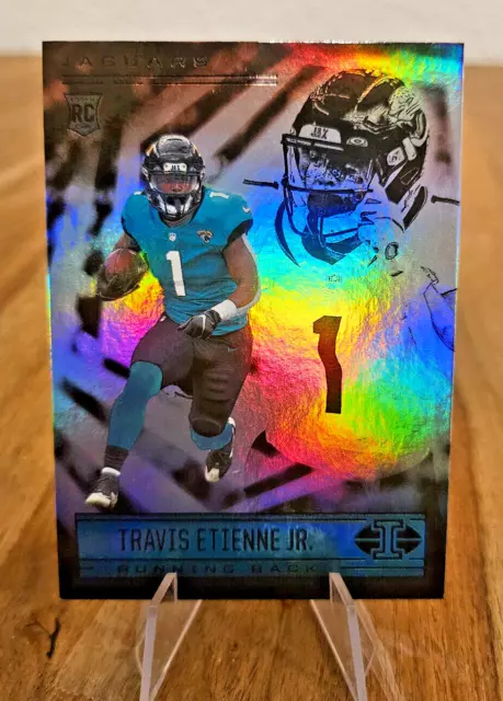 Travis Etienne Jr. Panini Illusions Rookie Card Jacksonville Jaguars NFL RC