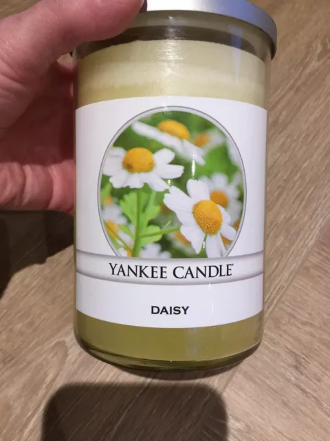 Deerfield Yankee Candle Daisy 2 Wick Tumbler 20 OZ See Info Before Purchasing