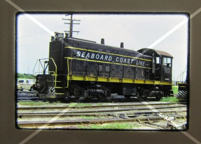 Original  '74 Kodachrome Slide SCL Seaboard Coast Line 120 S2M       40G27