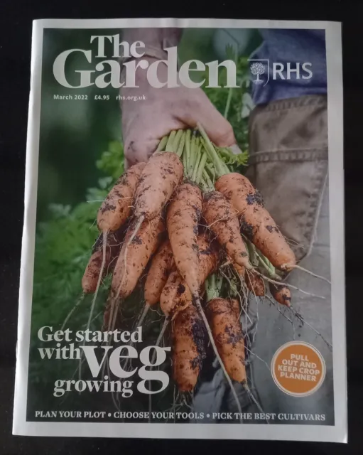 Das Gartenmagazin. März 2022. RHS Royal Horticultural Society.