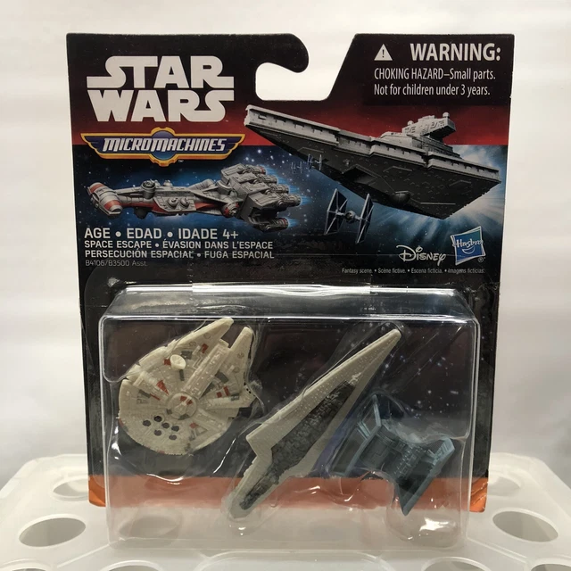 Micro Machines Star Wars - Le Faucon Millenium Avec Personnages - Galoob 1995 (occasion)