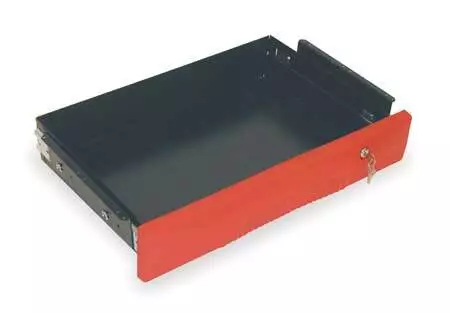 Rubbermaid Commercial Fg459300red Drawer,40 Lb.,Red,Steel,25 In. L