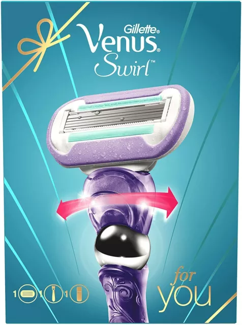 Gillette Venus Tourner Starterpack Avec Gel à Raser Et Une Klingenaufsatz