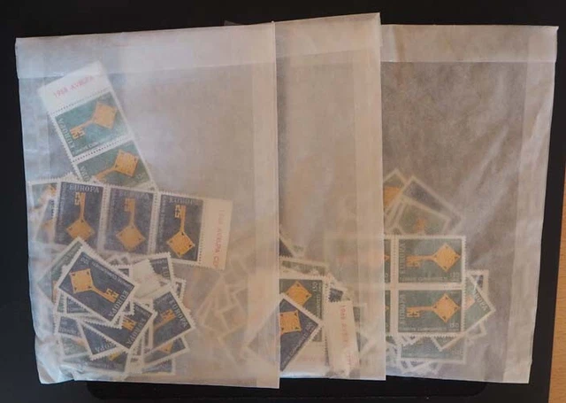 1968 Türkei; 300 Serien Europa, **/MNH, MiNr. 2095/96, ME 1200,-