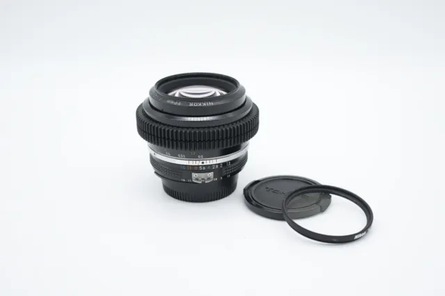 MINT Nikon Nikkor 50mm f/1.2 AI Lens w/ UV Filter and Detachable Focus Gear