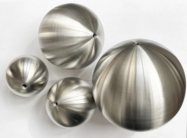 Edelstahl Hohlkugel mit Gewindebuchse - 100 mm - Edelstahl V2A Edelstahl Hohlkugel mit Gewindebuchse - 100 mm - Edelstahl V2A
